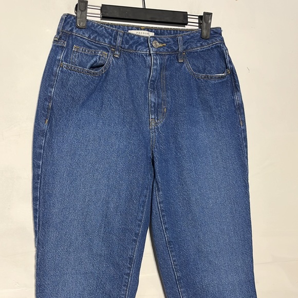 Pacsun High Rise Medium Wash Mom Denim Jean Size 26 - Picture 2 of 10